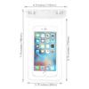 FoRapid Waterproof Case Cell Phone Dry Bag Pouch+Lanyard Compatible with iPhone 8 X 7 6S, 6S Plus, 6 SE, 5S 5C/Samsung Galaxy S8 S7 S7 Edge, S6, S6 Edge, S5 S6 Note 5 4/HTC up to 7" Diagonal-White view 4