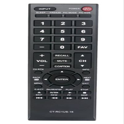 Beyution CT-RC1US-16 Replacement Remote Control Fit for Toshiba TV 43L310U 43L420U 49L310U 49L420U 55L310U 65L350U 19AV600U 19AV600UZ 19C100 19C100U 19C10U 19C1D 19C1DU 19L4200 19SL410U 19SL410X