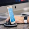 Encased iPhone Charging Lightning Pin Phone Stand (Apple MFi Certified) Non Wireless Desktop Dock Charger for iPhone SE, 11/12 and 13/14 Plus Pro Max (Adjustable, Case-Compatible) view 2