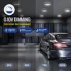 LEDMyPlace 150W LED Canopy Ceiling Light - Ultra Efficient Recessed Surface Mount Gas Station Light - High Bay Carport or Parking Garage Lamp 19500lm 5700k UL DLC Approved (150w 5700K-100-277V) view 4