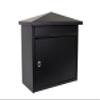 Qualarc WF-PM14 Summit Wall Mount Rectangular Locking Mailbox, Black view 1