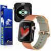 ArmorSuit Apple Watch 42mm (Series 2) Screen Protector MilitaryShield + Black Carbon Fiber Skin Wrap Film Back Protector for Apple Watch 42mm (Series 2) view 1