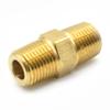 Interstate Pneumatics FA212 1/8 inch NPT Male Brass Hex Nipple (1) view 4