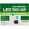 Designers Fountain EVT102027-35 Modern 3'. Brushed Nickel LED Track Lighting Kit with 4 Led Track Lights 1890 Lumens view 4