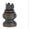 B&P Lamp 6 Prong Design, Base Only Finial, Oiled Bronze Finish view 1