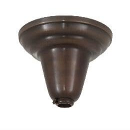 B&P Lamp Antique Bronze Fixture Ceiling Light Canopy Plate, 5 1/4 Inch Diameter