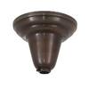B&P Lamp Antique Bronze Fixture Ceiling Light Canopy Plate, 5 1/4 Inch Diameter view 1