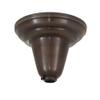B&P Lamp Antique Bronze Fixture Ceiling Light Canopy Plate, 5 1/4 Inch Diameter view 3