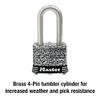 Master Lock 3SSKADLF Stainless Steel Outdoor Padlock with Key, 1 Pack view 4