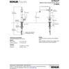 Kohler K-99266-CP Artifacts Single-Hole Kitchen Sink Faucet with 13-1/2 In. Swing Spout and Victorian Spout Design, Polished Chrome, One Size view 3
