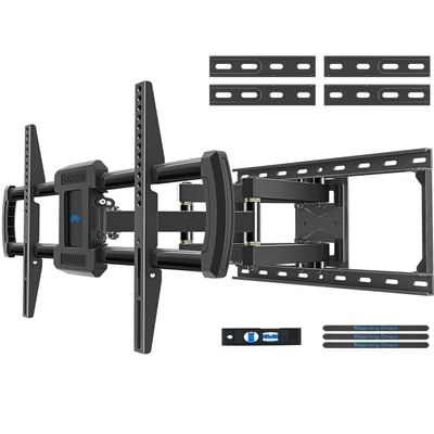 Mounting Dream UL Listed Full Motion TV Wall Mount for Most 42-84'' TVs, TV Mount with Premium Ball Bearing Design for Smooth Extension and Swivel, Max VESA 600x400mm, 100LBS, Up to 24'' Wood Stud