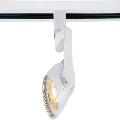 Nuvo TH423 12W Angle Arm Adjustable LED Track Head, 36-Degree Beam Spread, White