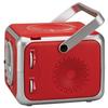 Jensen CD-555RS Red CD Bluetooth Boombox Portable Bluetooth Music System with CD Player +CD-R/RW & FM Radio with Aux-in & Headphone Jack Line-in Limited Edition- (Red) view 2