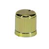 B&P Lamp Gold Plastic Dimmer Knob Replacement, 6 mm Knurled Inner Diameter, 12.75 mm Interior Housing Diameter, 16 mm Height x 15 mm Diameter view 3