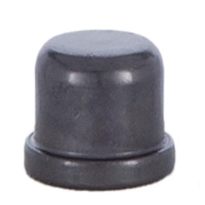 B&P Lamp 3/4 Inch Button Style Finial in Antique Bronze