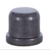 B&P Lamp 3/4 Inch Button Style Finial in Antique Bronze view 2