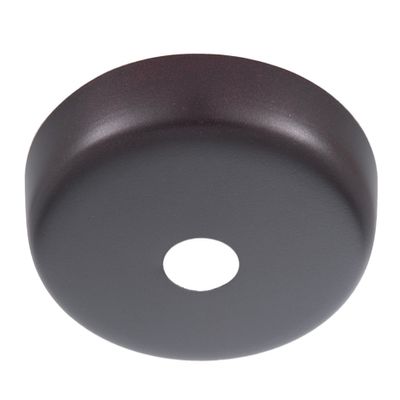 B&P Lamp Antique Bronze Finish Plain Rounded Canopy and Ceiling Light Canopy Plate Kit