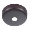 B&P Lamp Antique Bronze Finish Plain Rounded Canopy and Ceiling Light Canopy Plate Kit view 1