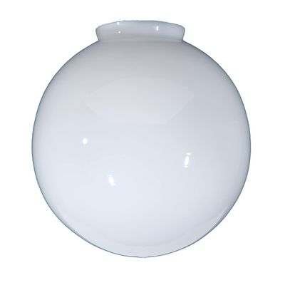 B&P Lamp 12" Opal Glass Ball Lampshade