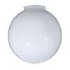 B&P Lamp 12" Opal Glass Ball Lampshade view 1