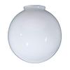 B&P Lamp 12" Opal Glass Ball Lampshade view 2