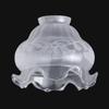 B&P Lamp Art Nouveau Etched Fixture Shade view 1