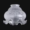 B&P Lamp Art Nouveau Etched Fixture Shade view 2
