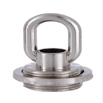B&P Lamp Satin Nickel Die Cast Screw Collar Loop