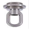 B&P Lamp Satin Nickel Die Cast Screw Collar Loop view 3