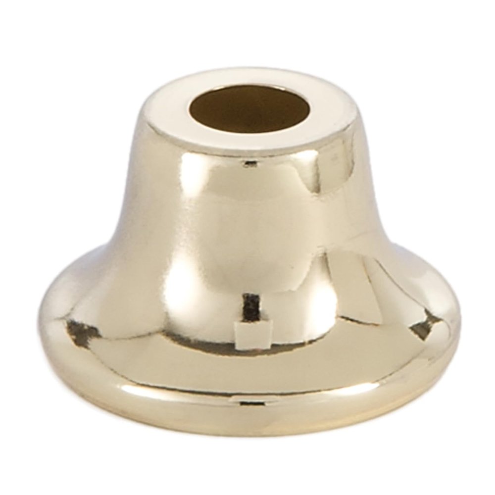 B&P Lamp Brass Finish Flared Steel Neck