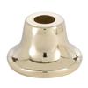 B&P Lamp Brass Finish Flared Steel Neck view 1