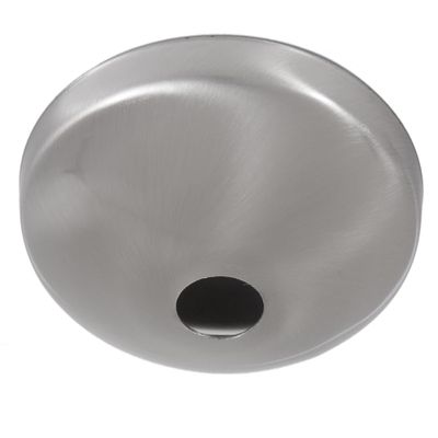 B&P Lamp Satin Nickel Screw Collar Ceiling Light Canopy Plate