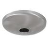 B&P Lamp Satin Nickel Screw Collar Ceiling Light Canopy Plate view 2