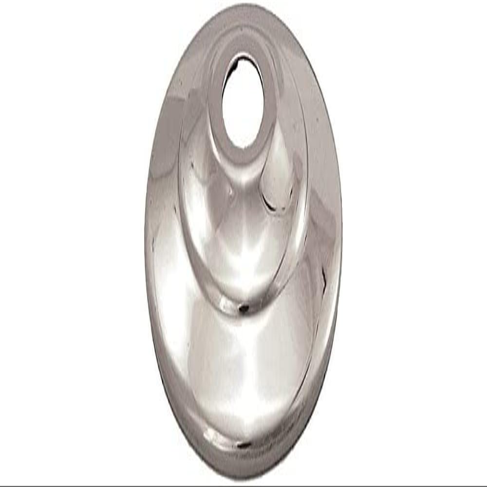 B&P Lamp 6 1/4 Inch Diameter Solid Brass Vase Cap, Nickel Finish