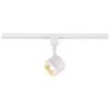 Nuvo TH401, Adjustable LED Track Lighting Head, Round, White, Track Fixture view 3