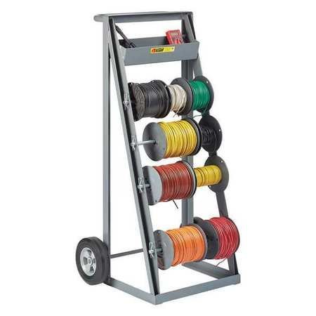 Wire Reel Caddy, 4 Spindles, 45x24x22