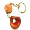 First mitt/lefty Leather Goods Small Keychains VANCA CRAFT-Collectible keyring Made in Japan view 1