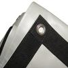 Tarp, Heavy Duty, Gray 3' X 8' Feet Waterproof, 18 Oz. Vinyl w/Reinforced Edges (3' X 8' Feet, Gray) view 1