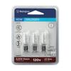 Westinghouse 0487300 40W T4 Halogen Single-Ended Clear Light Bulb with G9 Base (3 Pack) view 2