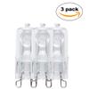 Westinghouse 0487300 40W T4 Halogen Single-Ended Clear Light Bulb with G9 Base (3 Pack) view 3