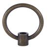 B&P Lamp Large 2 Inch Cast Loop with Antique Brass Plating view 2