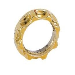 B&P Lamp Brass Finish Ring for Threaded Candelabra Socket
