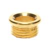 B&P Lamp Brass Cord Inlet Bushing 1/8 Thread view 1