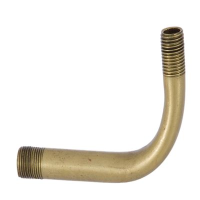 B&P Lamp 3 Inch Bent Brass Arm