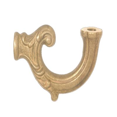 B&P Lamp 3 7/8 Inch Cast Brass Fixture Arm