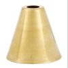 B&P Lamp Cone Shaped Stamped Brass Socket Cup view 1