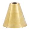 B&P Lamp Cone Shaped Stamped Brass Socket Cup view 2
