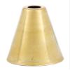 B&P Lamp Cone Shaped Stamped Brass Socket Cup view 3