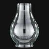 B&P Lamp 2 Inch by 5 3/8 Inch Clear Glass Lamp Chimney for Vintage and Antique Style Lighting view 1