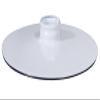 B&P Lamp White, Industrial Style Flat Metal Lamp Shade, 10 1/4" Diameter view 1